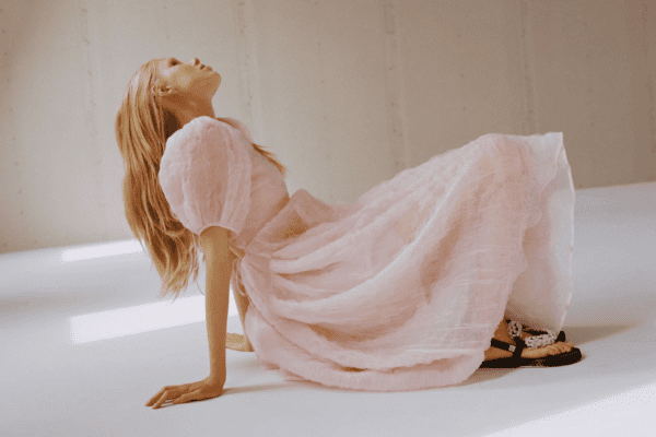 Cecilie Bahnsen, Cecilie Bahnsen pink dress, Cecilie Bahnsen Copenhagen