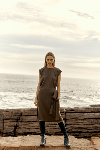 Maqu Brown Dress Maqu brown dress.